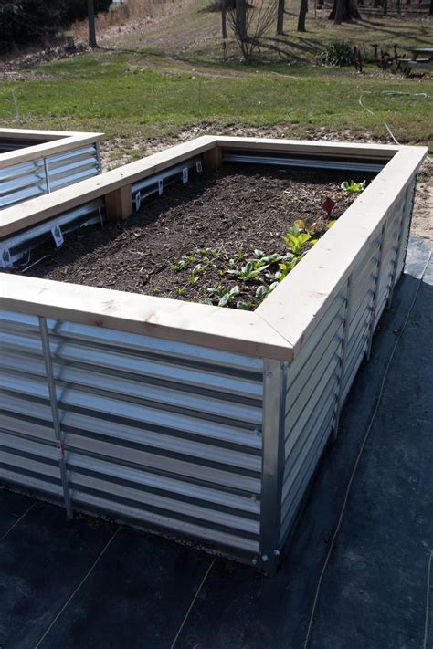 metal elevated planter box|most durable raised garden beds.